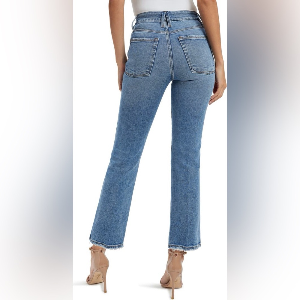 Good American High Rise Blue Jeans